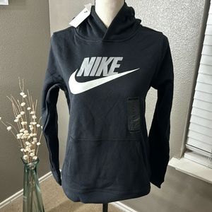 Nike sweatshirt hoodie color black size XL boys